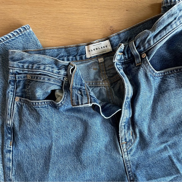 SLVRLAKE Dakota High Rise Relaxed Tapered Leg Jeans - Picture 4 of 4